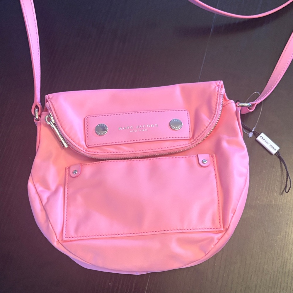 Marc Jacobs Vibrant Pink Crossbody Bag